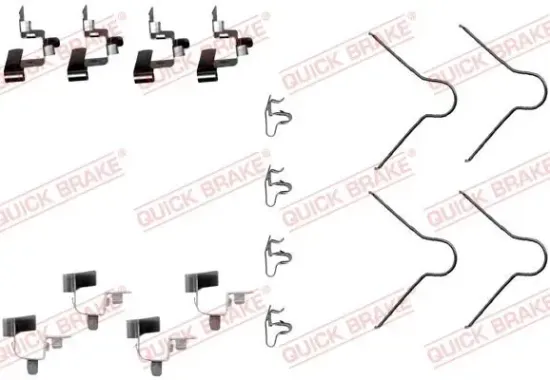 Zubehörsatz, Scheibenbremsbelag QUICK BRAKE 109-1130 Bild Zubehörsatz, Scheibenbremsbelag QUICK BRAKE 109-1130