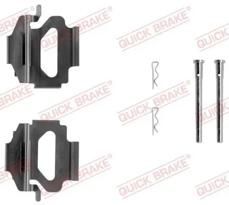 Zubehörsatz, Scheibenbremsbelag QUICK BRAKE 109-1140