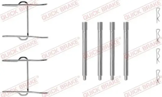 Zubehörsatz, Scheibenbremsbelag QUICK BRAKE 109-1149 Bild Zubehörsatz, Scheibenbremsbelag QUICK BRAKE 109-1149