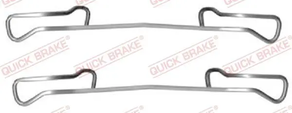 Zubehörsatz, Scheibenbremsbelag QUICK BRAKE 109-1150