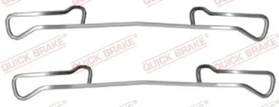 Zubehörsatz, Scheibenbremsbelag QUICK BRAKE 109-1150 Bild Zubehörsatz, Scheibenbremsbelag QUICK BRAKE 109-1150