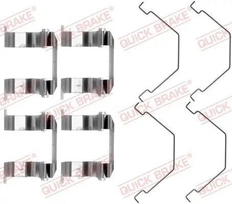 Zubehörsatz, Scheibenbremsbelag QUICK BRAKE 109-1158