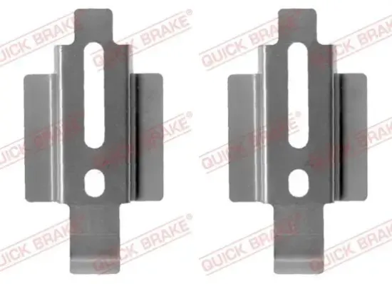 Zubehörsatz, Scheibenbremsbelag QUICK BRAKE 109-1178 Bild Zubehörsatz, Scheibenbremsbelag QUICK BRAKE 109-1178