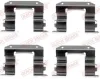 Zubehörsatz, Scheibenbremsbelag Vorderachse QUICK BRAKE 109-1182