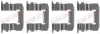 Zubehörsatz, Scheibenbremsbelag Vorderachse QUICK BRAKE 109-1184