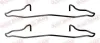 Zubeh&ouml;rsatz, Scheibenbremsbelag Vorderachse QUICK BRAKE 109-1186