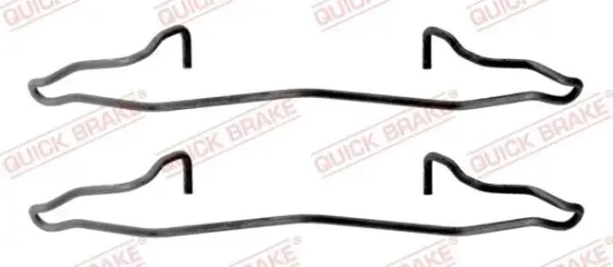 Zubehörsatz, Scheibenbremsbelag Vorderachse QUICK BRAKE 109-1186 Bild Zubehörsatz, Scheibenbremsbelag Vorderachse QUICK BRAKE 109-1186