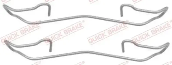 Zubehörsatz, Scheibenbremsbelag QUICK BRAKE 109-1187 Bild Zubehörsatz, Scheibenbremsbelag QUICK BRAKE 109-1187