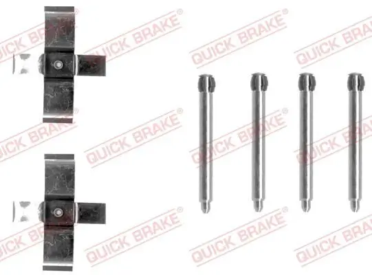 Zubehörsatz, Scheibenbremsbelag QUICK BRAKE 109-1195 Bild Zubehörsatz, Scheibenbremsbelag QUICK BRAKE 109-1195