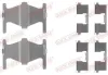 Zubehörsatz, Scheibenbremsbelag Hinterachse QUICK BRAKE 109-1204