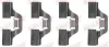 Zubehörsatz, Scheibenbremsbelag QUICK BRAKE 109-1211
