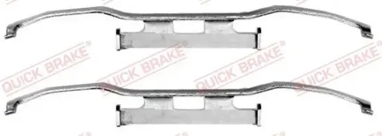 Zubehörsatz, Scheibenbremsbelag QUICK BRAKE 109-1213 Bild Zubehörsatz, Scheibenbremsbelag QUICK BRAKE 109-1213