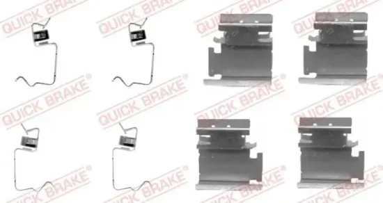 Zubehörsatz, Scheibenbremsbelag QUICK BRAKE 109-1218 Bild Zubehörsatz, Scheibenbremsbelag QUICK BRAKE 109-1218