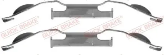 Zubehörsatz, Scheibenbremsbelag QUICK BRAKE 109-1221 Bild Zubehörsatz, Scheibenbremsbelag QUICK BRAKE 109-1221