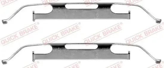 Zubehörsatz, Scheibenbremsbelag QUICK BRAKE 109-1223 Bild Zubehörsatz, Scheibenbremsbelag QUICK BRAKE 109-1223