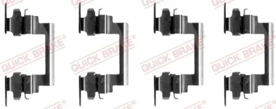 Zubehörsatz, Scheibenbremsbelag QUICK BRAKE 109-1236 Bild Zubehörsatz, Scheibenbremsbelag QUICK BRAKE 109-1236