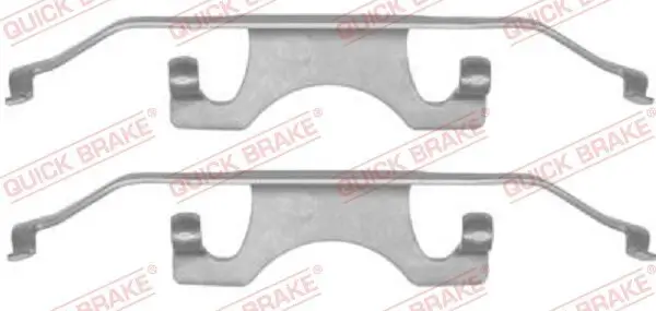 Zubehörsatz, Scheibenbremsbelag QUICK BRAKE 109-1241