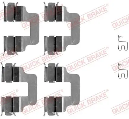 Zubehörsatz, Scheibenbremsbelag QUICK BRAKE 109-1245