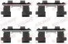 Zubehörsatz, Scheibenbremsbelag Vorderachse QUICK BRAKE 109-1253