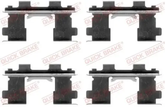 Zubehörsatz, Scheibenbremsbelag QUICK BRAKE 109-1253 Bild Zubehörsatz, Scheibenbremsbelag QUICK BRAKE 109-1253