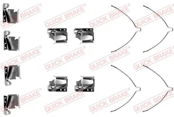 Zubehörsatz, Scheibenbremsbelag QUICK BRAKE 109-1269