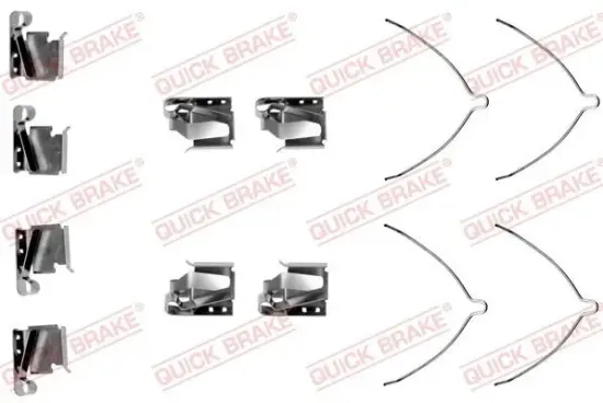 Zubehörsatz, Scheibenbremsbelag QUICK BRAKE 109-1269 Bild Zubehörsatz, Scheibenbremsbelag QUICK BRAKE 109-1269