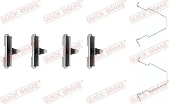 Zubehörsatz, Scheibenbremsbelag QUICK BRAKE 109-1270 Bild Zubehörsatz, Scheibenbremsbelag QUICK BRAKE 109-1270