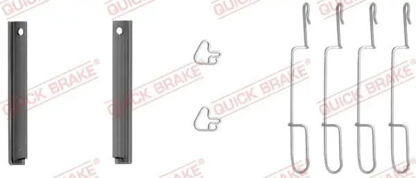 Zubehörsatz, Scheibenbremsbelag QUICK BRAKE 109-1280