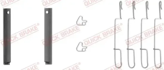 Zubehörsatz, Scheibenbremsbelag QUICK BRAKE 109-1280 Bild Zubehörsatz, Scheibenbremsbelag QUICK BRAKE 109-1280