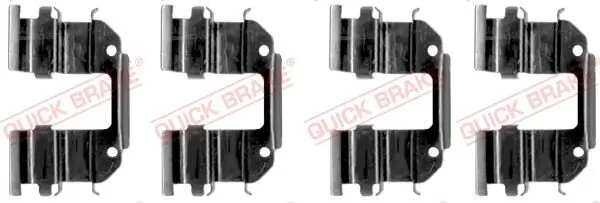 Zubehörsatz, Scheibenbremsbelag QUICK BRAKE 109-1285