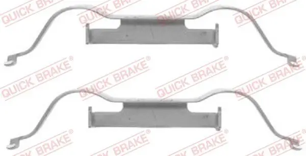 Zubehörsatz, Scheibenbremsbelag QUICK BRAKE 109-1288