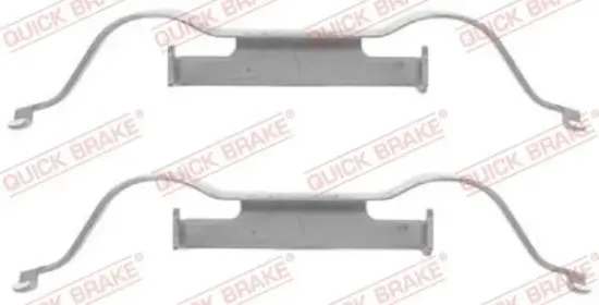 Zubehörsatz, Scheibenbremsbelag QUICK BRAKE 109-1288 Bild Zubehörsatz, Scheibenbremsbelag QUICK BRAKE 109-1288