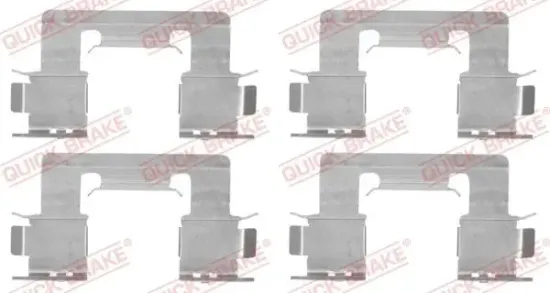 Zubehörsatz, Scheibenbremsbelag QUICK BRAKE 109-1294 Bild Zubehörsatz, Scheibenbremsbelag QUICK BRAKE 109-1294