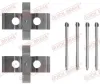 Zubehörsatz, Scheibenbremsbelag Vorderachse QUICK BRAKE 109-1296