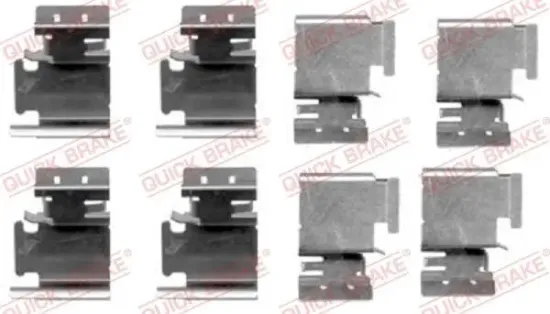 Zubehörsatz, Scheibenbremsbelag QUICK BRAKE 109-1298 Bild Zubehörsatz, Scheibenbremsbelag QUICK BRAKE 109-1298