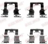 Zubehörsatz, Scheibenbremsbelag Hinterachse QUICK BRAKE 109-1620