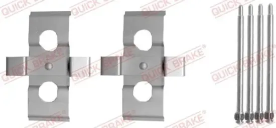 Zubehörsatz, Scheibenbremsbelag QUICK BRAKE 109-1635 Bild Zubehörsatz, Scheibenbremsbelag QUICK BRAKE 109-1635