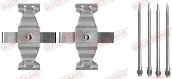 Zubehörsatz, Scheibenbremsbelag QUICK BRAKE 109-1636 Bild Zubehörsatz, Scheibenbremsbelag QUICK BRAKE 109-1636