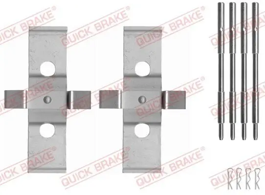 Zubehörsatz, Scheibenbremsbelag QUICK BRAKE 109-1637