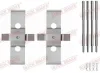 Zubehörsatz, Scheibenbremsbelag Vorderachse QUICK BRAKE 109-1637