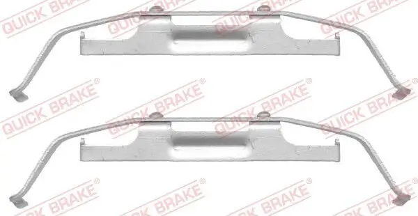 Zubehörsatz, Scheibenbremsbelag QUICK BRAKE 109-1642