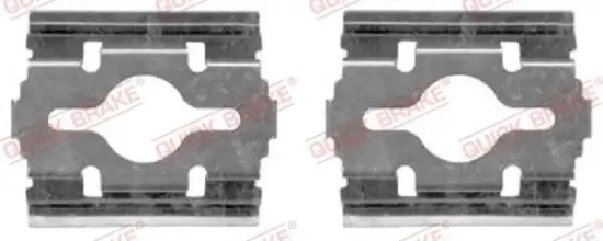 Zubehörsatz, Scheibenbremsbelag QUICK BRAKE 109-1657 Bild Zubehörsatz, Scheibenbremsbelag QUICK BRAKE 109-1657