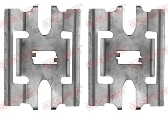 Zubehörsatz, Scheibenbremsbelag QUICK BRAKE 109-1663