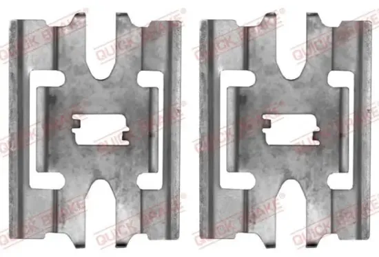 Zubehörsatz, Scheibenbremsbelag QUICK BRAKE 109-1663 Bild Zubehörsatz, Scheibenbremsbelag QUICK BRAKE 109-1663