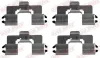 Zubehörsatz, Scheibenbremsbelag QUICK BRAKE 109-1666