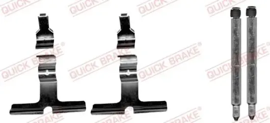 Zubehörsatz, Scheibenbremsbelag QUICK BRAKE 109-1676 Bild Zubehörsatz, Scheibenbremsbelag QUICK BRAKE 109-1676