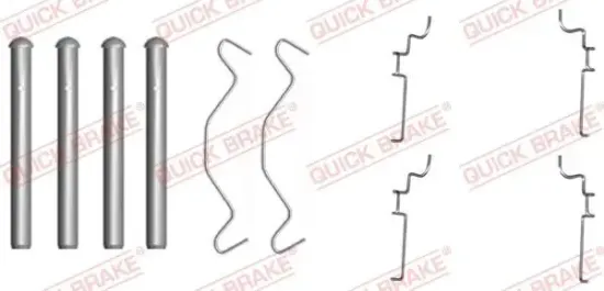 Zubehörsatz, Scheibenbremsbelag QUICK BRAKE 109-1683 Bild Zubehörsatz, Scheibenbremsbelag QUICK BRAKE 109-1683