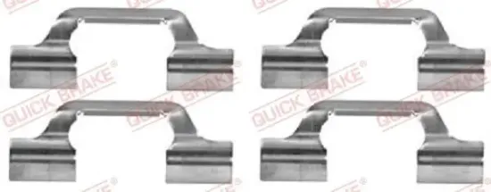 Zubehörsatz, Scheibenbremsbelag QUICK BRAKE 109-1685 Bild Zubehörsatz, Scheibenbremsbelag QUICK BRAKE 109-1685