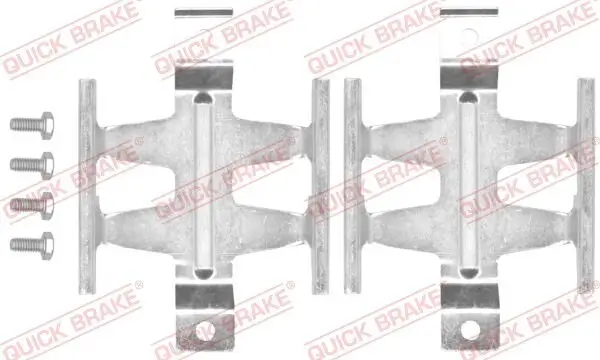 Zubehörsatz, Scheibenbremsbelag QUICK BRAKE 109-1687