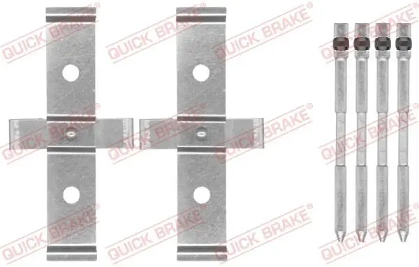 Zubehörsatz, Scheibenbremsbelag QUICK BRAKE 109-1694